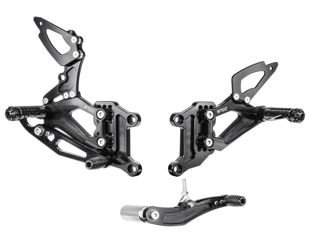 Bonamici Racing Aluminium Rearsets for the Yamaha YZF-R6 2003-2005 Bonamici Racing Aluminium Rearsets for the Yamaha YZF-R6 2003-2005